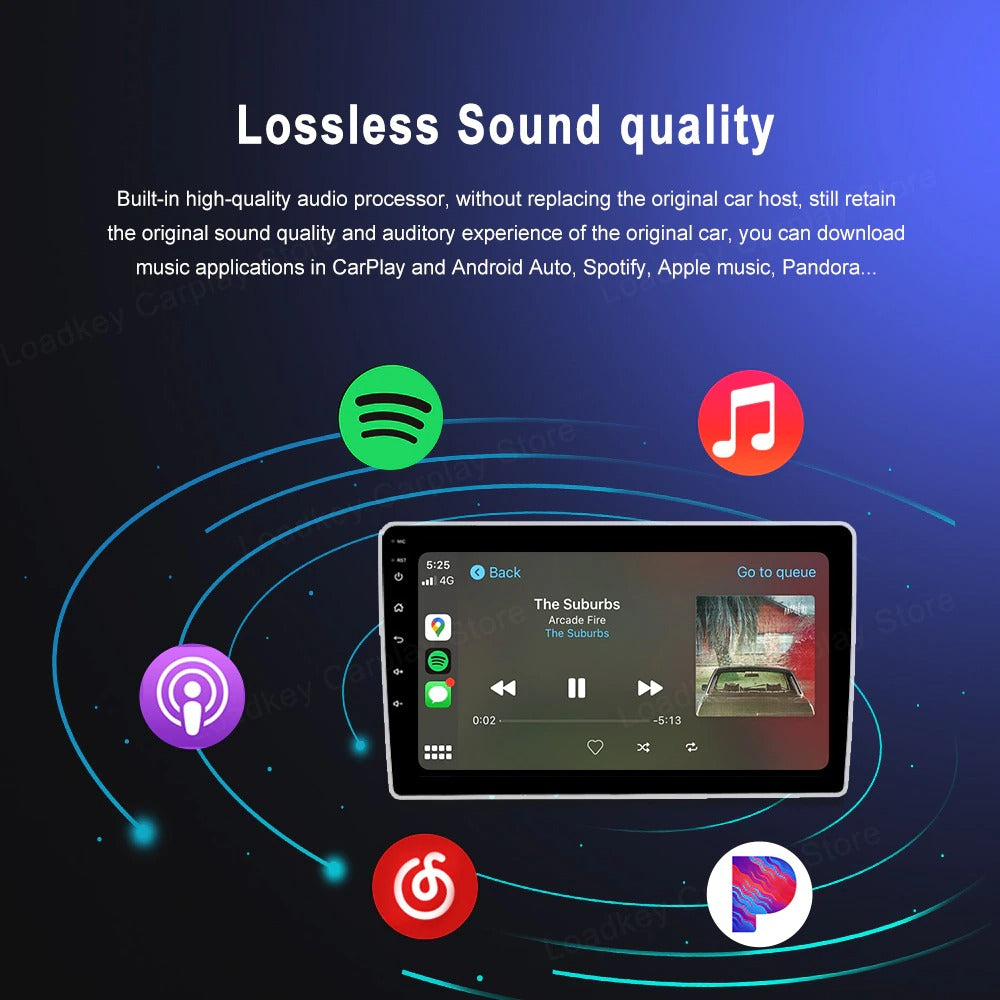 LoadKey & Carlinkit Wireless CarPlay Adapter Wireless Android Auto Dongle for Modify Android Screen Car Ariplay Smart Link IOS15