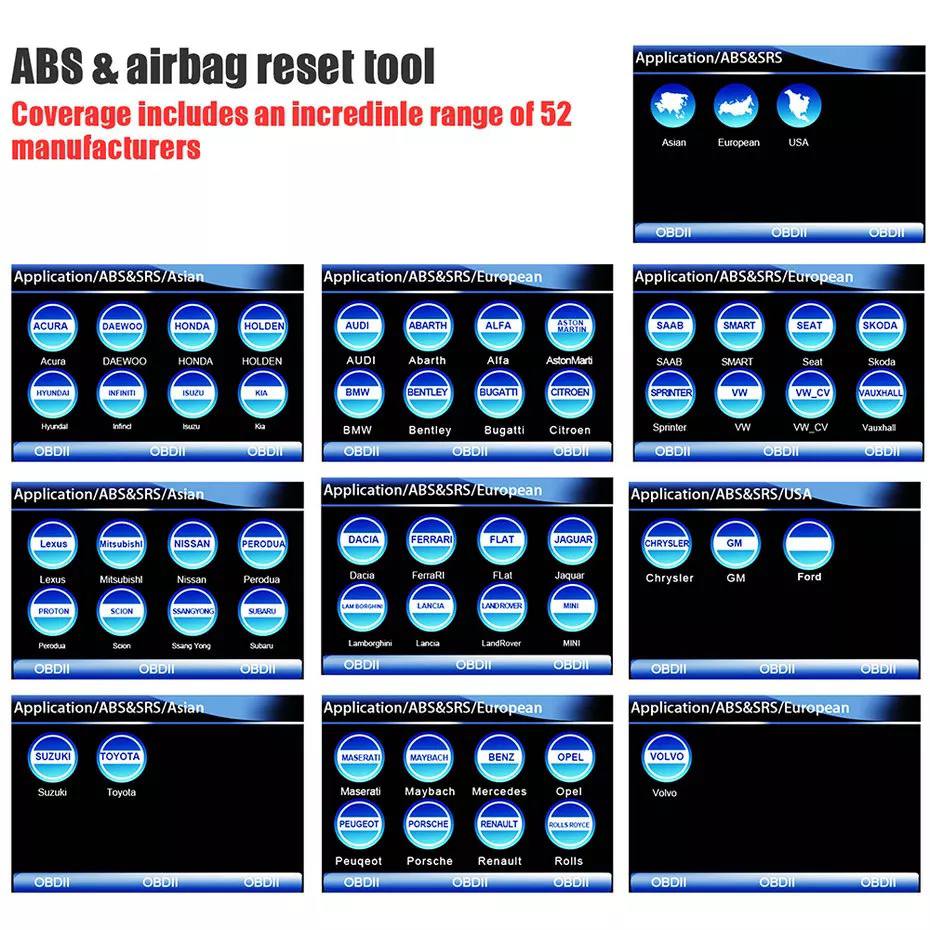 Foxwell NT630 Plus OBD2 Scanner OBD 2 ABS Airbag SRS SAS Crash Data Reset Auto ODB2 Car Diagnostic Tools OBD Automotive Scanner